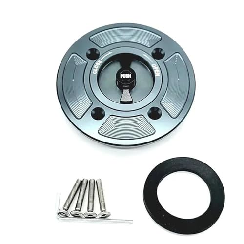 �������^���N�L���b�v CNC �R���^���N�L���b�v�J�o�[ �ɓK������ Z650 Z900 2017-2019 Z400 2019-2020 �ɓK������ �j���W�� 650 2017-2019 �j���W��400 2018-2020�p RQTGUS(�����ȓX)(Gr