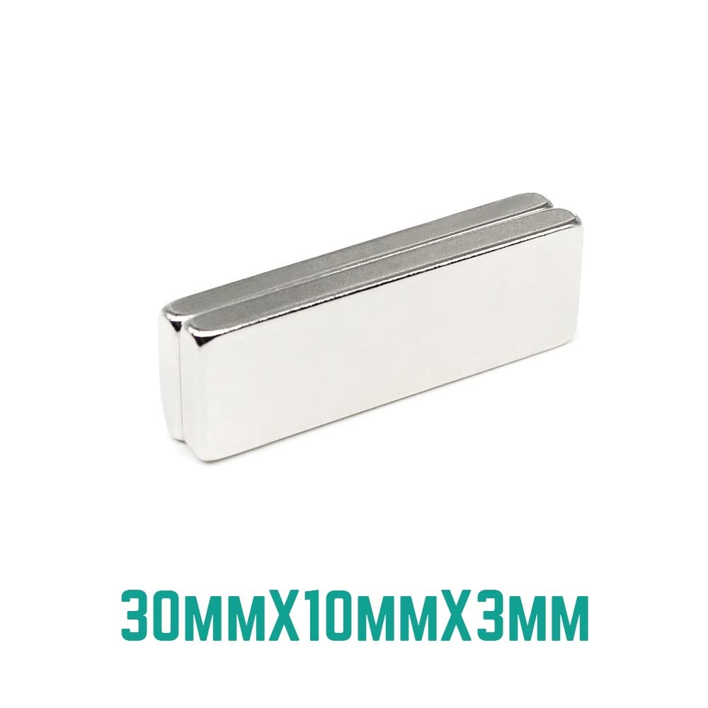 2/5/10/20/30/50PCS 30x10x3mm Block Super Sheet Permanent 30x10x3 Neodymium 30 * 10 * 3 Magnets(30PCS)