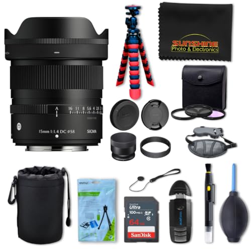 Sigma 15mm f/1.4 DC �R���e���|�����[�����Y Fujifilm X�}�E���g�p (�T���V���C���t�H�g�v���o���h���t��)