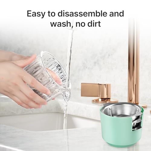 FLEXMAN Hachoir Électrique avec Récipient de 530ml, Bol Antidérapant de 170ml, 6 Lames 2 Lames Double Tête Rechargeable Multifonctionnel Hachoir à Viande Hachoir à Légumes – Image 4