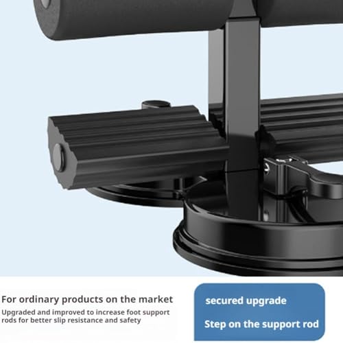 Ab Training Auxiliary Device,2025 New Upgrade Portable Adjustable Sit up Core Exercise Equipment,Double Suction Cups Three Levels of Height,Multi-functional Workout Ab Machine for Home Gym - Image 6