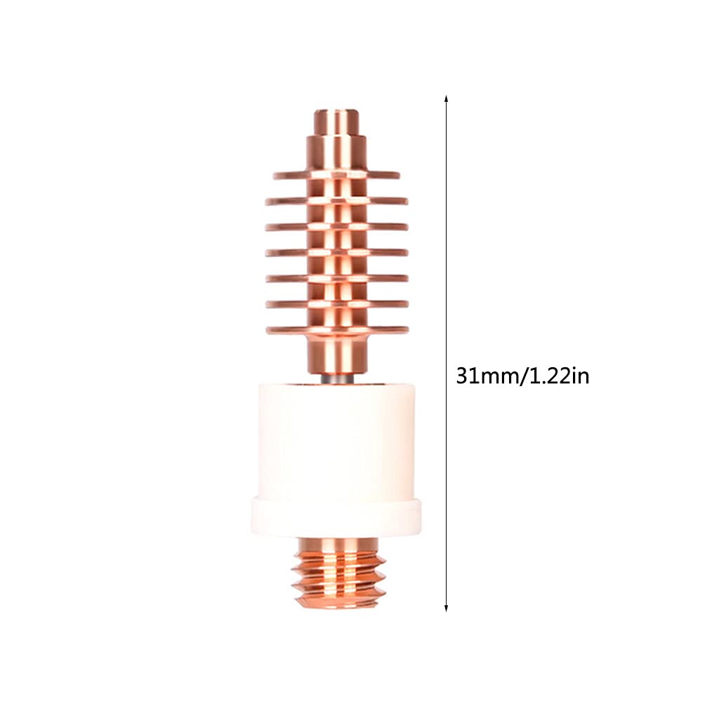 3D Drucker Zubehör Extruder Throat Messing Hotend Düse Dragon Core Heatbreak V2.0 Standard/High High Tempq Extruder Throat Tube