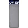 Realeather C0903-92 Cowhide Metallic Leather Sheet for Crafting, 3-4oz, Silver, 1-Piece