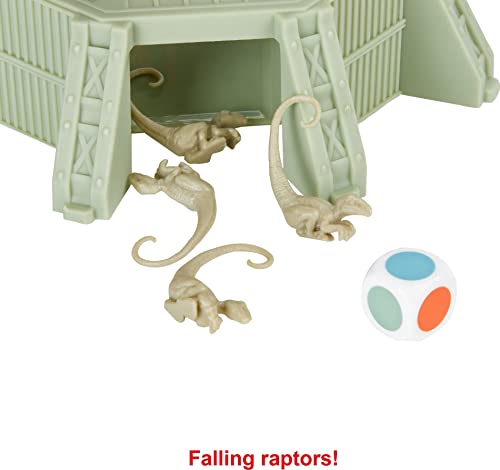 Mattel KerPlunk Raptors Jurassic World Dominion Juego miniatura 4