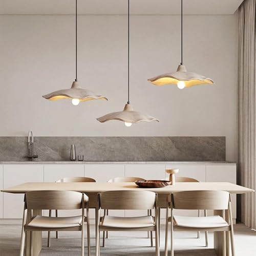 Suspension E27 ciment lustre rétro pour salle à manger