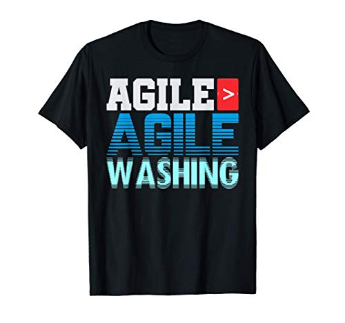 Agile > Agile Washing Project Management Funny PM Coach Camiseta