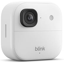 Blink Outdoor Camera 2K+ (newest gen) — Wireless smart security camera, 2K video resolution, enhanced audio, up to , White