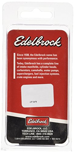 Edelbrock 8515 Performer Series Intake Manifold Bolt Kit Chevy Ls/Ls2 For Use W/Pn[7118/2908/28097/7518/7139/7140] #TOP2