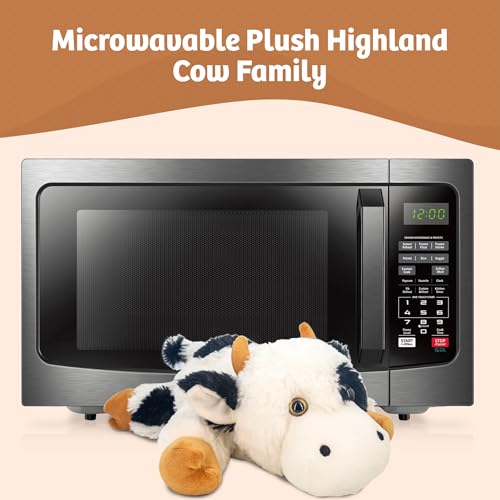 Marysun Microwavable Heated Cow Stuffed Animal - Weighted Stuffed Animal Plush, Heating Pad, Cozy Gift for Girls|Women|Kids|Elderly People, 9.8in, 1.65lb by Marysun - Used condition - Image 7