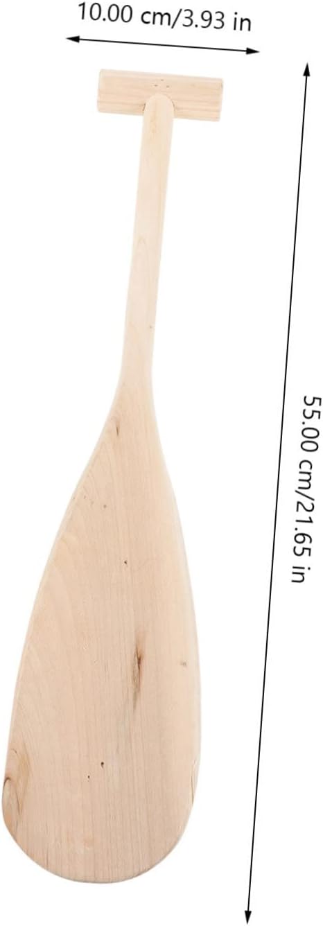 's Paddle Wood Trim Hand Decor Boat Oars Wooden Wood Oar Canoes Paddle Ornament Wooden Boat Oar Unisex Boats Paddle Canoes Paddle for Performance Toy Vintage