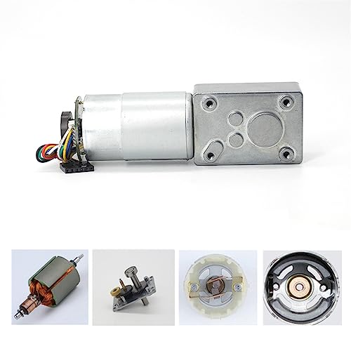 Motorreductor de velocidad variable 12V y 24V con engranajes de alto torque 6