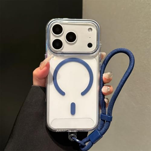RNOZX iPhone 14 Pro Max�p �����^�����}�O�l�b�g�����X�g�X�g���b�v�P�[�X PC�A�N���������A�[�}�[�J�o�[�iiPhone 14 Pro Max/�l�C�r�[�u���[ TJDS�j