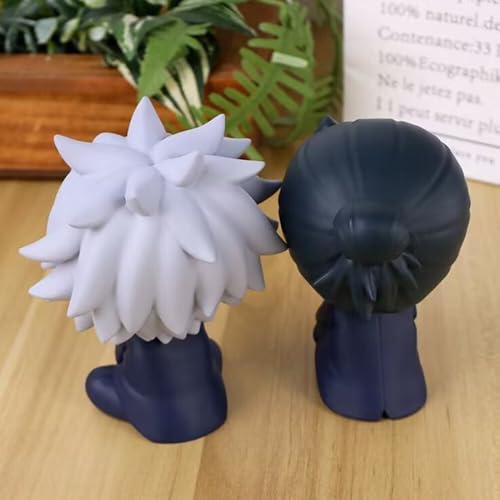 ADDLIVE 2 Stück Geto Suguru, 10cm Anime Figuren Gojo Satoru, Anime Action Figur Collectible, PVC Statue Desktop Ornamente Dekoration Geburtstagsgeschenk für A-nime Fans
