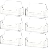 OIXEYA 6 Tarjeteros. Cajas Para Tarjetas, Soportes De Mesa Para El Hogar Y La Oficina