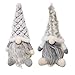 jojofuny 2 Piezas Decoración de Gnomo de Navidad Figuras Suecas Adorno de Duende Muñecos de Peluche de Navidad Decoraciones de Santa Claus