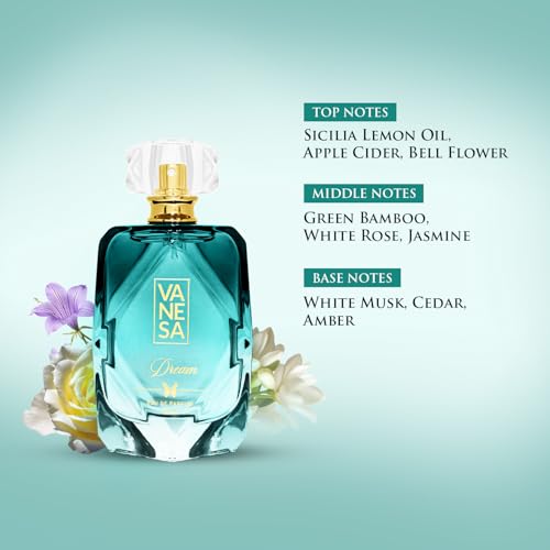 Image of VANESA Dream & Desire Perfume For Women 100 ML Each, Pack of 2 | Long Lasting Eau Da Parfum
