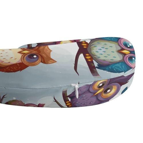Almohada cervical de memoria en forma de U portátil miniatura 4