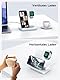 Induktive Ladestation für Apple Wireless Charger 3 in 1: Kabelloses Ladegerät für iPhone 16/15/14/13/12/11/Pro/Max/XS/XR/X/8/Plus, Apple W.atch 2/3/4/5/6/7/8/9/10 und Air.Pods