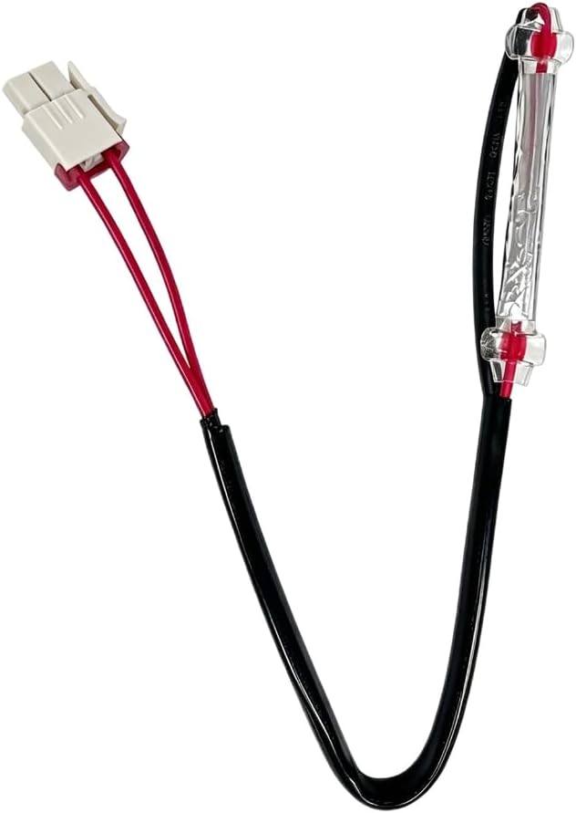 DA47-00301D Refrigerator Defrost Thermal Cutoff Assembly 120V 15A 109℃ with Prewired 2 Pin Connector Replacement Part for Defrost System Repair Service