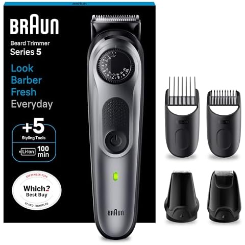 Braun Beard Trimmer Series 5 with 40 Length Settings Cover