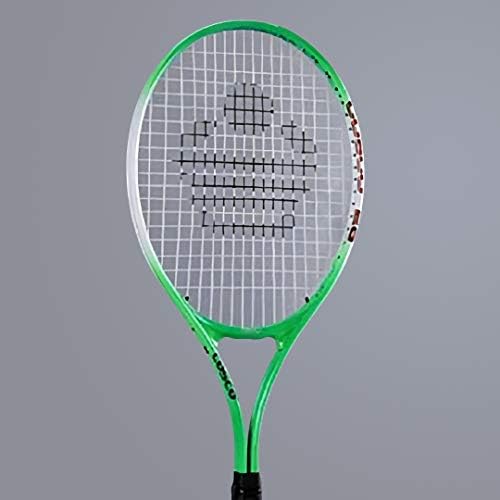 Cosco Aluminium Drive 25 Tennis Racquet - Green & White : Amazon.in ...
