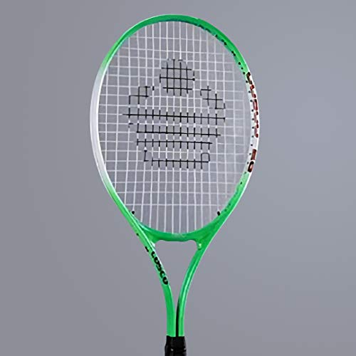 Image of Cosco Aluminium Drive 25 Tennis Racquet - Green & White