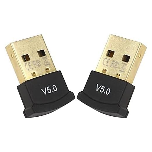 Jubaopen 2 unidades Bluetooth 5.0 USB adaptador mini receptor USB Bluetooth USB dongle stick receptor inalámbrico para PC Windows 10/8.1/8/7 adecuado para ordenador de escritorio, portátil, ratón,