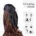EIysee 70x70cm Solid Color Scarf-Satin Silk Head Scarf for Women Men Vintage Bandanas Satin Hair Scarf Silk Wrap (Pure black-70cm)
