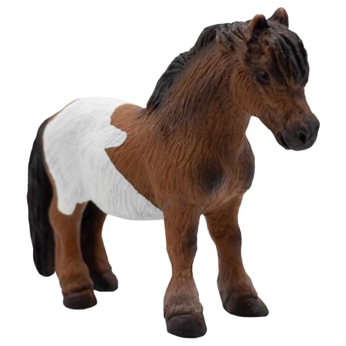 Bullyland 62566 - Spielfigur Shetlandpony, ca. 9 cm, detailgetreu, PVC-frei, ideal als kleines Geschenk für Kinder ab 3 Jahren