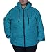 Snow Country Outerwear Womens Plus Size 1X-6X Trust Snowboarding Ski Coat Jacket (2X, Teal Print)