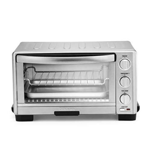 Cuisinart TOB-1010 Toaster Oven Broiler, 11.875" x 15.75" x 9", Stainless Steel