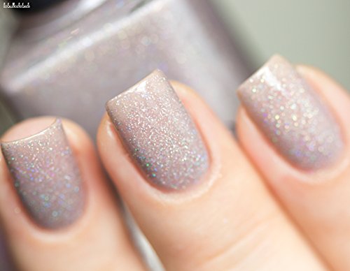 Image of ILNP Manor House - Taupe Holographic Sheer Jelly Nail Polish