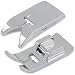 Addicted DEPO - Universal Zig Zag Straight Stitch Presser Foot 2PCS for 15 Class Low Shank Snap on Sewing Machines