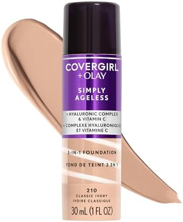 COVERGIRL Simply Ageless 3-in-1 Foundation - 210 Classic Ivory