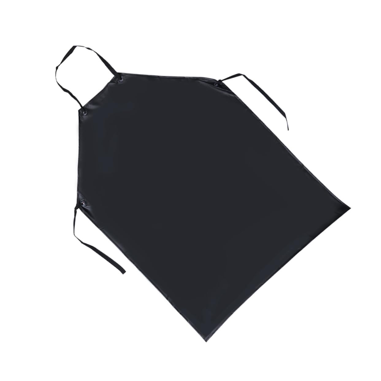 3pcs Tablier Imperméable en Pvc Noir Cuisine, Résistant à L'huile Acides, Usage Intensif Multi-usage Adapté aux Cuisines Commerciales et Modelage
