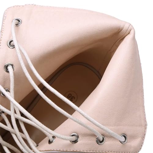 Image of UTIKLIOU Women's Mesh Sandals Peep Toe High Top Sandals Lace Up Summer Boots Buckle Strap Party Sexy Pump Shoes Open toe
