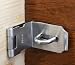 dingchi Heavy Padlock Hasp Duty,Door Hasp Latch 90 Degree, Stainless Steel Safety Angle Locking Latch for Push/Sliding/Barn Door
