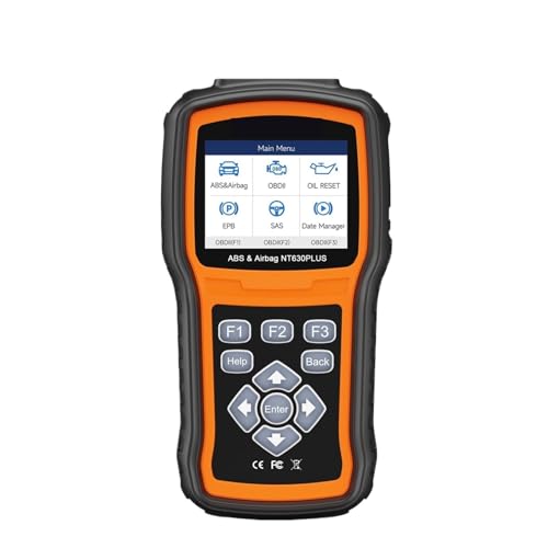 YQVEOT OBD2 Diagnosi Auto, Strumento di diagnostica for Scanner OBD2 Lettore di Codici for Auto SRS ABS Spurgo Olio EPB Reset Scanner automobilistico OBD2