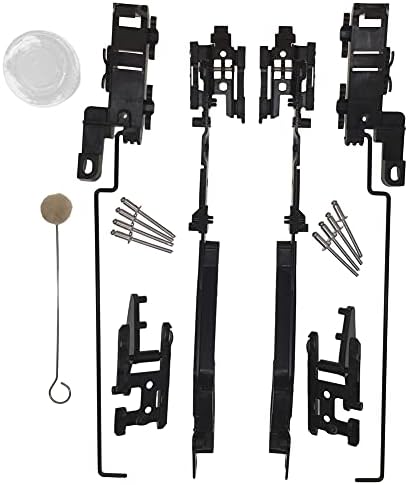 Sunroof Repair Kit Sunroof Track Assembly for Ford F150 F250 F350 F450 Expedition Lincoln Navigator Mark LT Replaces # 02ESR1201ABK