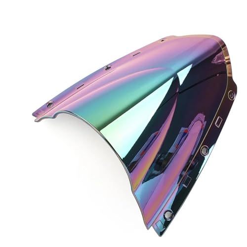 HOLOMKMGYT For Ninja ZX10R 2021 2022 2023 2024 Motorcycle Windscreen Windshield Wind Screen Shield Protector �o�C�N�p �X�N���[��(Dark-Iri