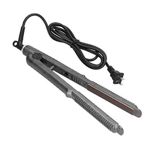 Hair Straightener, Small Hair Straightener Hair Curler with 4 Levels Adjustable Temperature Professional Hair Styling Device for Short Hair, Curls Bangs, Travel