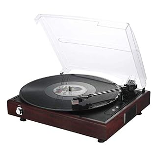 AMZOPDGS Tourne-Disque, Gramophone, Tourne-Disque phonographe LP Portable sans Fil avec Haut-parleurs stéréo intégrés 3 - Les Beatles, Paul McCartney, John Lennon, RIngo Starr, George Harrison