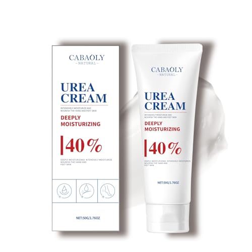 CABAOLY Urea Cream 40% is suitable for the repair and care of dry and cracked feet, heels, knees, elbows and hands. Portable hand cream with moisturizing properties