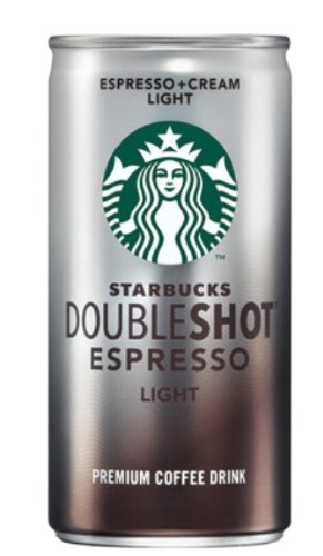 Starbucks Doubleshot Light, Espresso & Cream 6.5 Oz X 12 Cans #TOP14