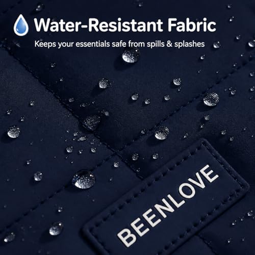 Image of 13.6 Inch Laptop Sleeve for Men & Women | Water-Resistant Padded Laptop Cover Case | Compatible with MacBook, Dell, HP, Lenovo, Asus & More | Lightweight Protective Notebook Sleeve (Royal Navy)