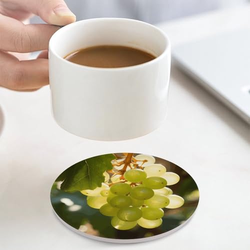 Dessous de verre pour table basse en céramique et liège - 8
