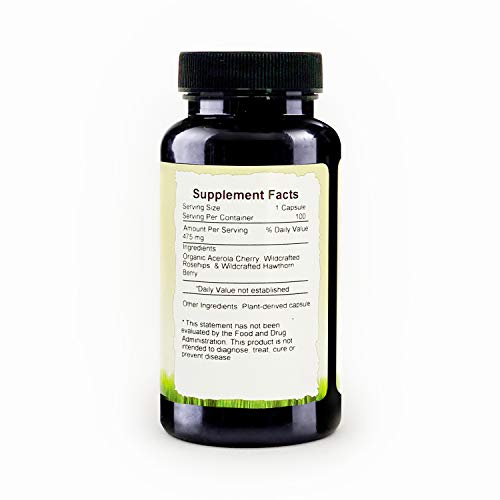 Wholistic Botanicals Herbal C Capsule — Vitamin C Supplements — Antioxidant And Immune System Booster thumb #1