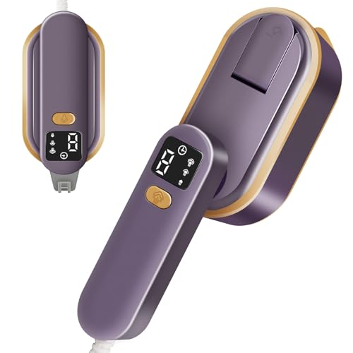 Prettop Clothes Steamer, Handheld Garment Steamer Clothing with LCD Screen, Portable Steamer Iron...