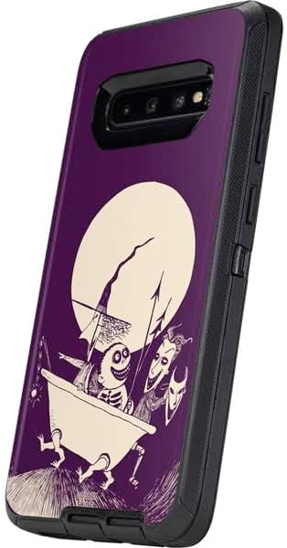 Skinit Decal Phone Skin Compatible with OtterBox Defender Galaxy S10 - Officially Licensed Disney The Nightmare Before Christmas Lock Shock and Barrel Art Design