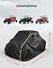 KEMIMOTO UTV Cover 4 Seater Compatible with Polaris RZR Pro XP 4, Ranger Crew 1000, Kawasaki Teryx KRX 4 1000, Can-Am Defender MAX, Commander MAX, Uforce 1000 XL, Pioneer 1000-6, 162''x66''x73''